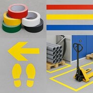 Vloermarkeringstapes en 5S‑Markeringen