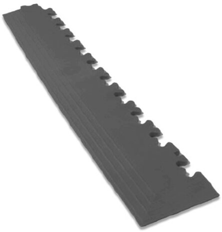 Afwerkrand met hoek voor 7 mm BoSepta PVC kliktegels 