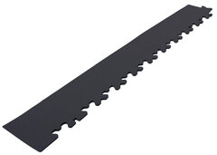 Afwerkrand hoek voor 9 mm BoNueva pvc kliktegels zwart