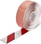 PermaStripe Hazard Bodenmarkierungsband 75 mm wei&szlig;-rot