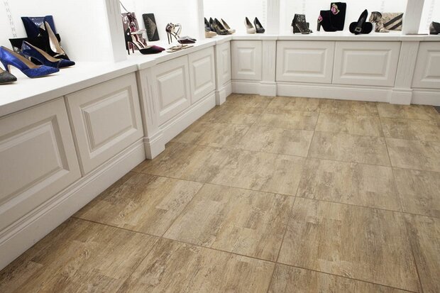 BoTiendra Designkliktegel cream