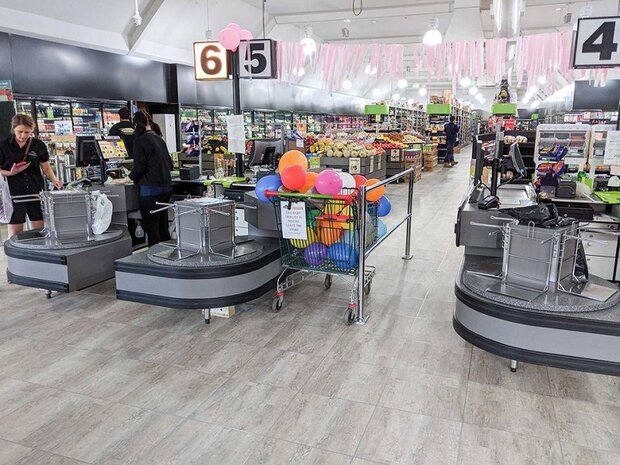 BoTiendra Designkliktegel Grey Terrazzo