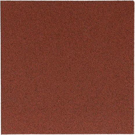 Rubberen tegel 500x500x25 mm BoSoft rood-bruin