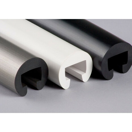 PVC Trapleuningprofiel rond
