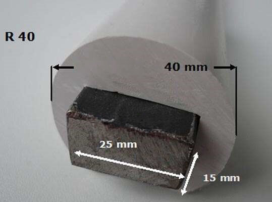 PVC Trapleuningprofiel rond