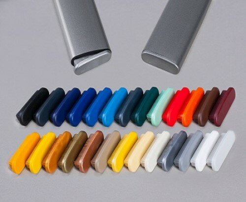 Eindkap PVC Trapleuningprofiel F408-007 ivoor