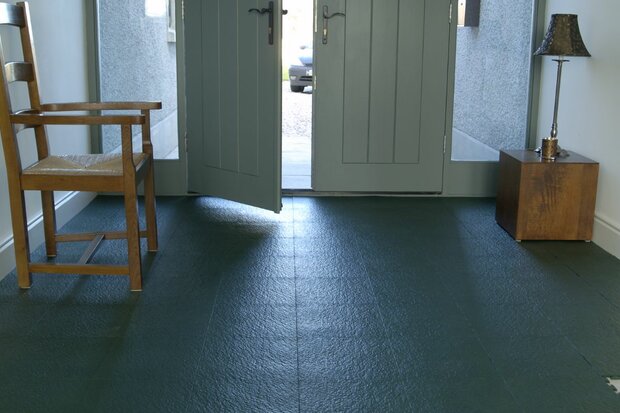 Witte PVC tegels