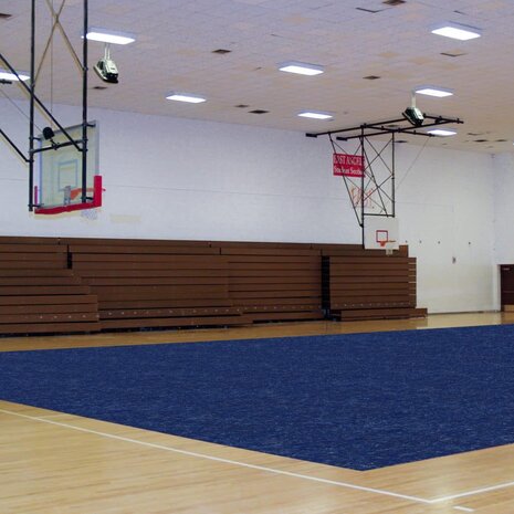 Beschermvloer voor sporthal- en gymzaalvloeren HallProtect XXL rood