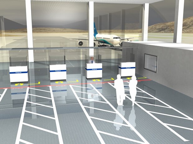 Vloermarkeringstape extra dun Thinstripe 100 mm oranje