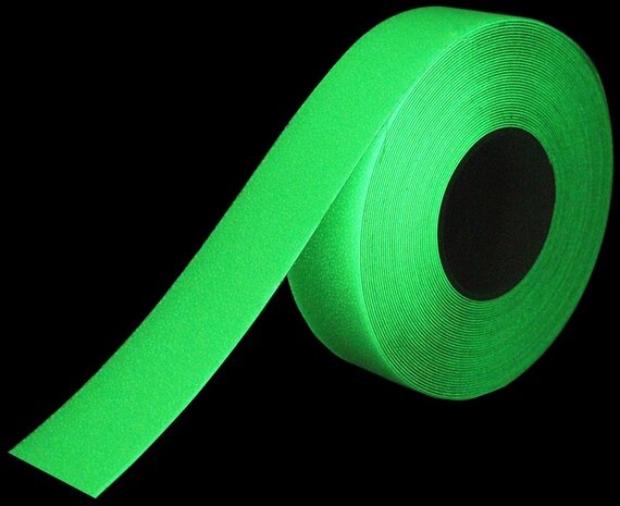 LeanLine Pro Vloermarkeringstape 75 mm Photoluminescent 