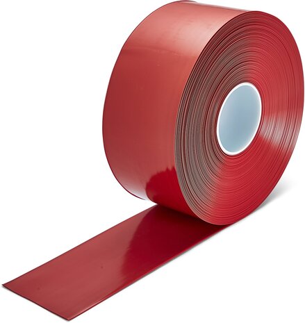 LeanLine Smooth Vloermarkeringstape 100 mm rood