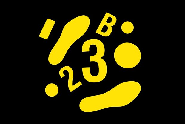 LeanLine Route Vloermarkeringstape 75 mm geel-zwart