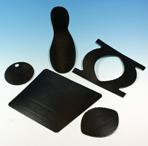 Zelfklevende geribbelde veiligheidstape 50 mm