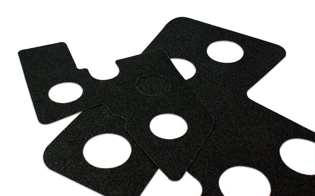 Antisliptape korrel fijn 50 mm zwart-geel