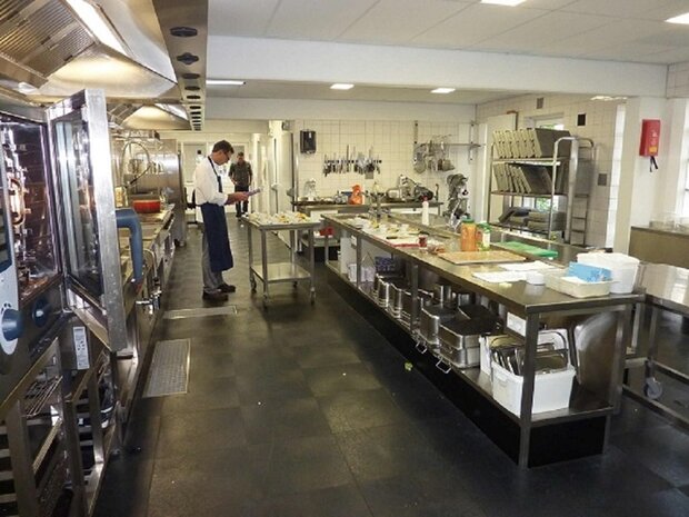 PVC Kliktegel Horeca Waterdicht HACCP &ndash; BoLock 7 mm grijs