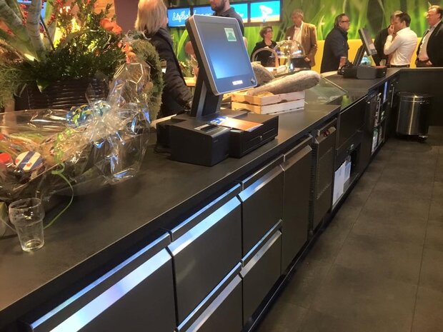 PVC Horecakeukenvloer Vloeistofdicht HACCP &ndash; BoFix GL 10 mm antraciet