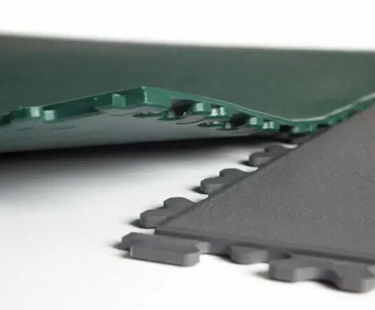 Taralock PVC kliktegel Garagevloer 7 mm - licht-grijs-verdekte verbinding 