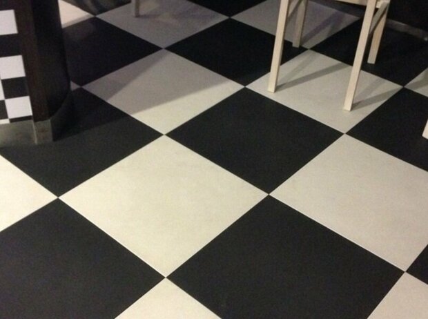 Taralock PVC kliktegel Garagevloer 7 mm - zwart-verdekte verbinding 