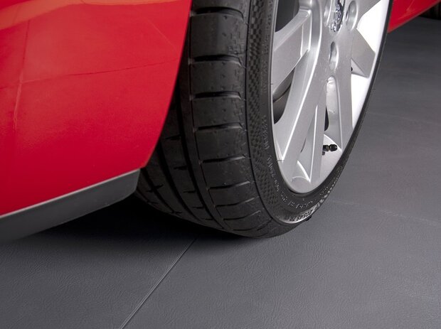 Taralock PVC kliktegel Garagevloer 7 mm -wit-verdekte verbinding 