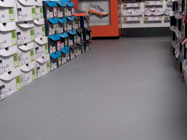 Taralock PVC kliktegel Garagevloer 7 mm -rood-verdekte verbinding 