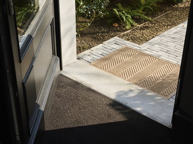 Deurmat WaterHog Herringbone Camel 115x180 cm