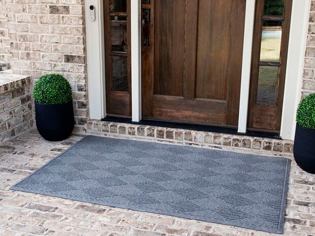 Deurmat WaterHog Diamond Blue 115x180 cm