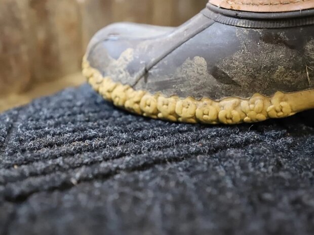 Deurmat WaterHog Diamond Blue 115x180 cm