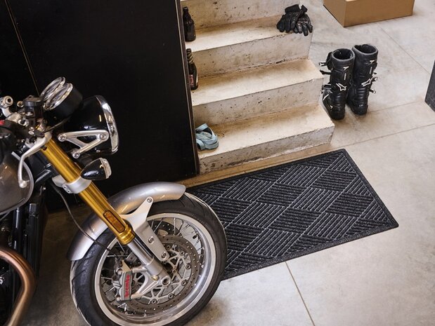 Deurmat WaterHog Diamond Navy blue 115x180 cm