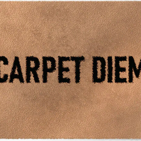 ColorStar Carpet-Diem binnendeurmat-kameel-85x150 cm