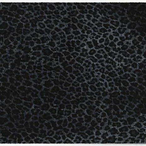ColorStar- Leopard- binnendeurmat-marineblauw-85x115 cm