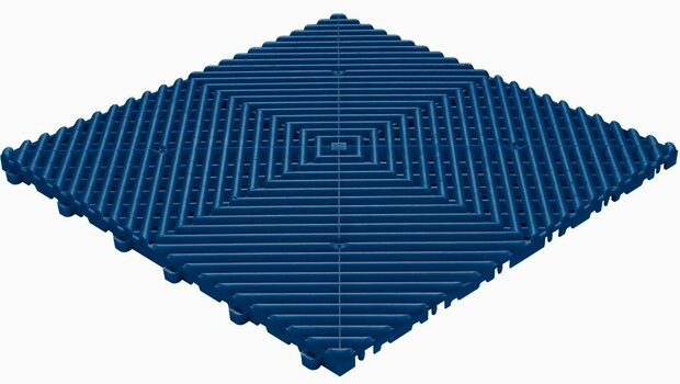 BoDeck balkonvloeren 18 mm &ndash; open kliktegels-afgerond | Donkerblauw