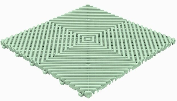 BoDeck balkonvloeren 18 mm &ndash; open kliktegels-afgerond | Mint