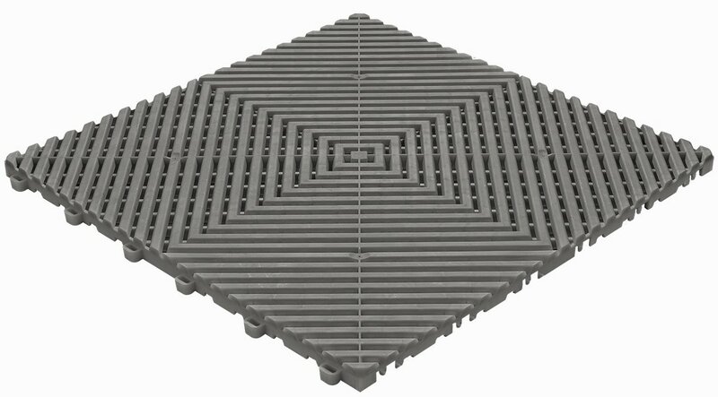 Kliktegel open structuur BoGrid donkergrijs