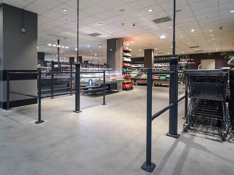 Supermarktvloer