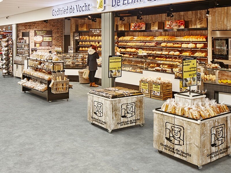 Vloer winkelcentrum