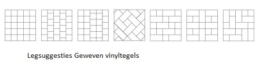 Geweven vinyl plaktegel Olm oranje