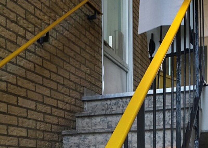 PVC Trapleuningprofiel voor vlakke leuning 