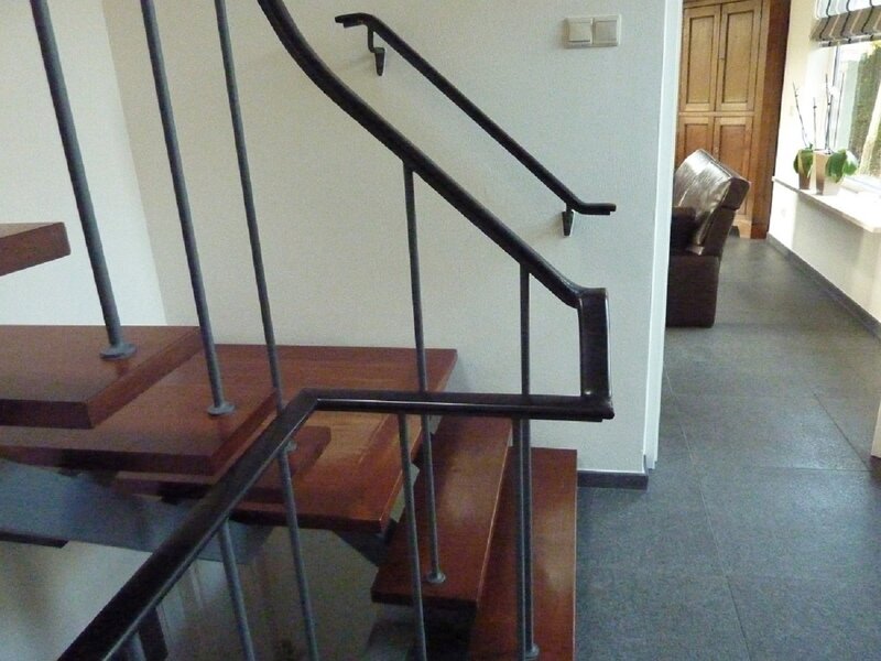 PVC Trapleuningprofiel voor vlakke leuning 