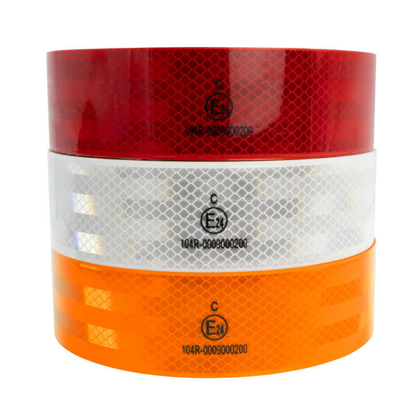 Reflecterende tape voor vrachtwagens 