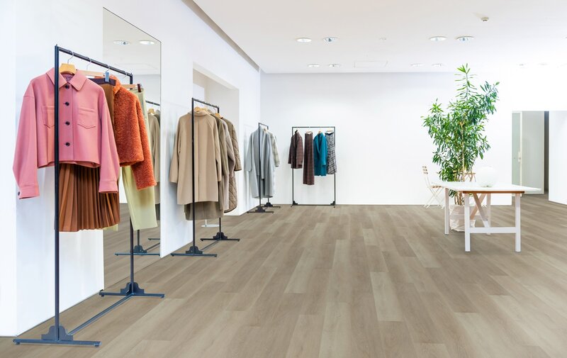 PVC plakvloer Mercury 55 Fresh Oak Light Greige