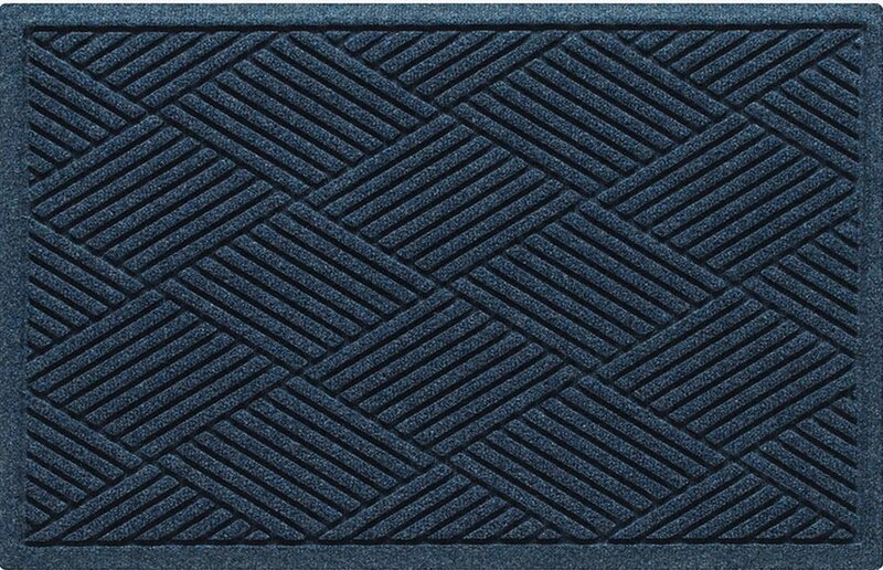 Deurmat WaterHog Diamond Navy blue 60x90 cm
