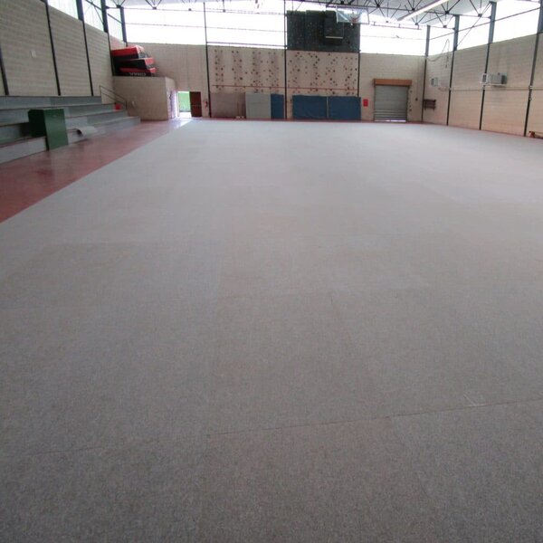 Beschermvloer voor sporthal- en gymzaalvloeren HallProtect XXL rood