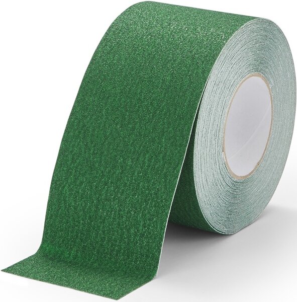 Ruban antid&eacute;rapant grain grossier 100 mm vert