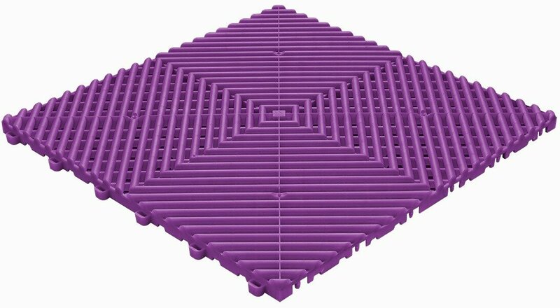 BoDeck  balkonvloeren 18 mm &ndash; open kliktegels | Violet