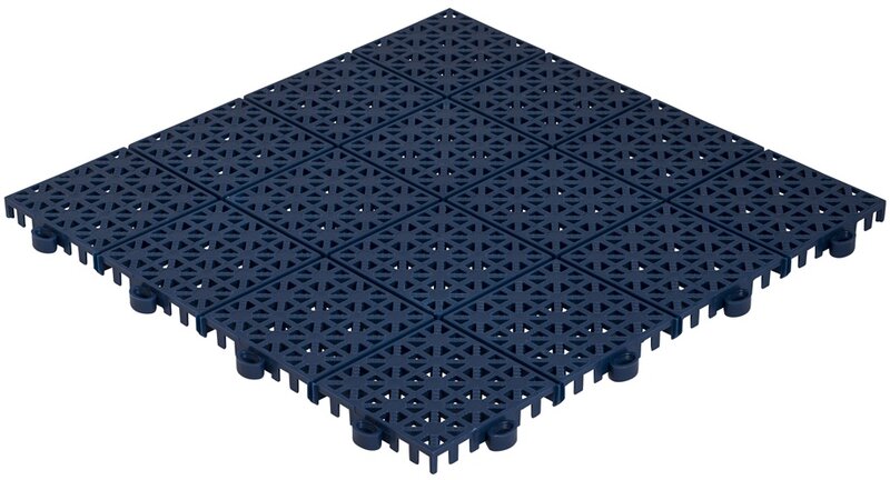 BoVersa  Balkonvloeren 12 mm&ndash; open kliktegels | blauw