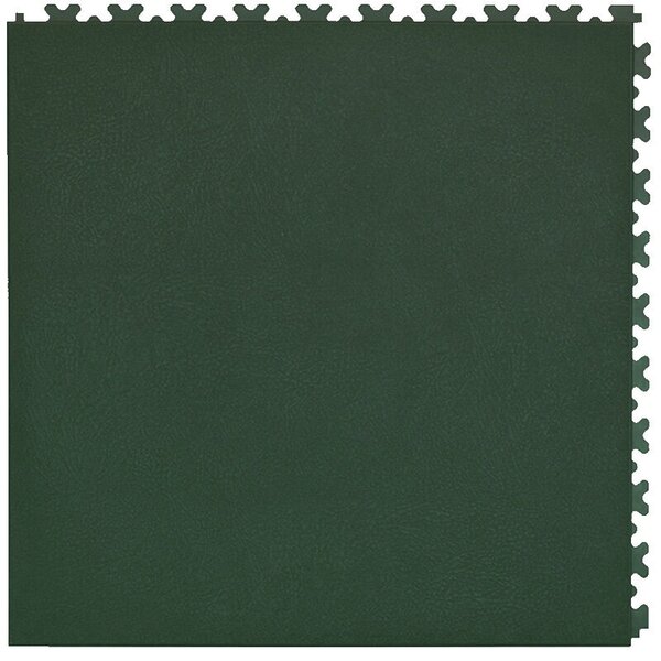 Taralock PVC kliktegel Garagevloer 7 mm -groen-verdekte verbinding