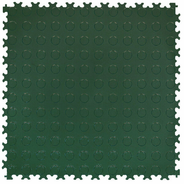 BoSepta PVC Kliktegel Garagevloer&ndash;7mm-groen-noppen