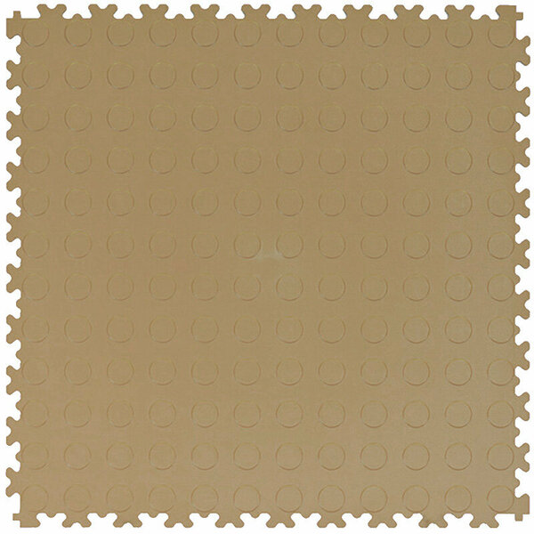 BoSepta PVC Kliktegel Garagevloer &ndash;7 mm-beige-noppen