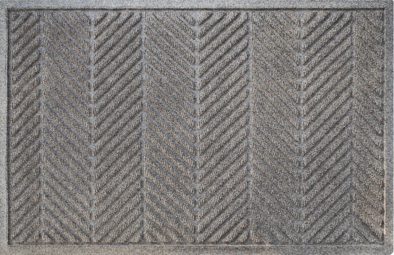 Deurmat WaterHog Herringbone Grey 115x180 cm