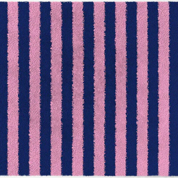 ColorStar- Stripes- binnendeurmat-rose-marine-85x150 cm
